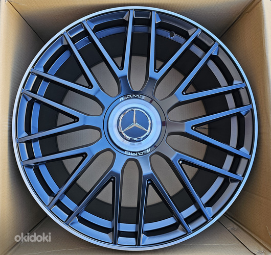 Диски R22 5x112 MB GLE GL GLS ML Матовый черный новые