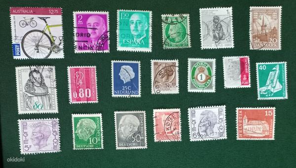 Комплект почтовых марок - 58 штук (фото #3)