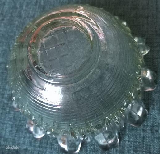 Винтажная ваза-конфетница Неман, стекло СССР (фото #3)