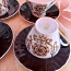 Винтаж: 4 кофейные кружки с блюдцами "Вита", Фарфор, Рижский (фото #3)