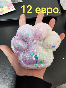 Большая лапка антистресс, Squish Paw, Suur Kassikäp