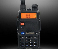 Uued BF-UV5R raadiosaatjad jahimeestele * 8W võimsusega