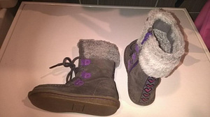 Тёплые сапоги Clarks ,s.9 (3 фото из 3)