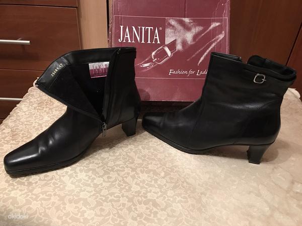 Кожаные ботинки Janita в очень хорошем состоянии р. 42 (фото #2)