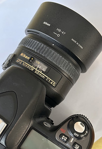 Nikkor 50mm 1.4G objektiiv (1 foto / 2)