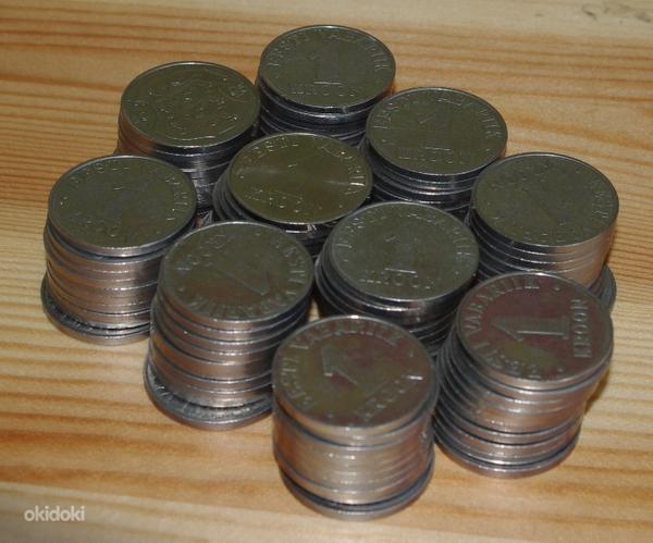 Эстония 1 кроновые монеты 1995.г (фото #1)