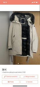 Five Season sulgedega talveparka suurus 36 (2 foto / 3)
