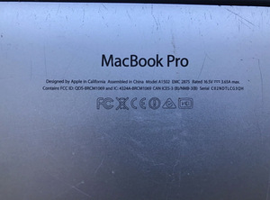 MacBook Pro Retina 13,3 (2014) varuosadeks (3 foto / 4)