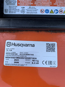 Murutraktor Husqvarna TS138 (7 foto / 7)