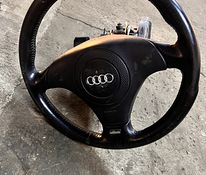 Audi s4 b5 рулевое колесо + ключ
