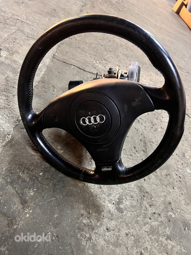 Audi s4 b5 рулевое колесо + ключ (фото #1)