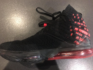 Lebron 17 (black-red) nr. 42,5 (6 foto / 7)