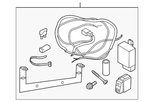 M:Volvo S60,S80,V70/xc70P26 P26 Lisatulede paigaldus kit (1 foto / 2)
