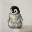 Вышивка крестом "Пингвинёнок" (фото #1)