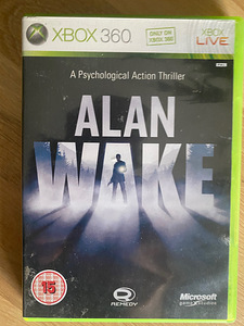 Xbox 360 mäng Alan Wake (horror, suspense)