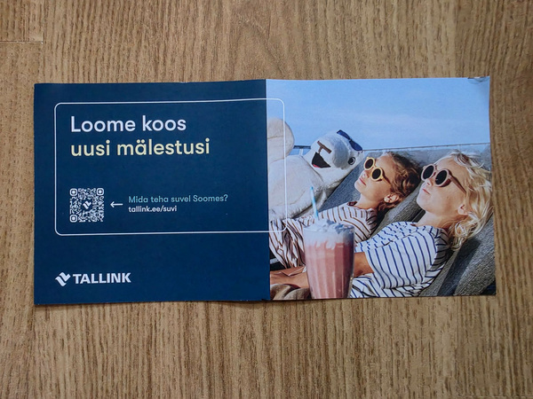 Kaks Tallink sooduskupongi Helsingisse