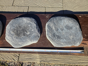 Dekoratiivne kiviplaat Deko Akmuo Ø35cm 20tk (3 foto / 6)