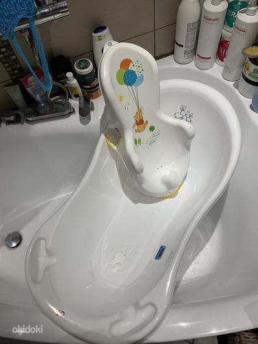 Ванночка с термометром + горка на присоске (фото #3)