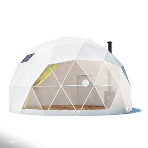Роскошная купольная палатка (фото #5)