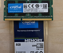 Crucial [CT102464BF160B] 8 ГБ оперативной памяти SODIMM