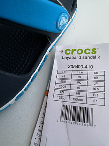 Сандалии Crocs № 25/26 (2 фото из 3)