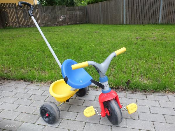 Smoby 3-rattaline jalgratas praktiliselt uus (foto #3)