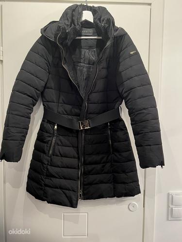 Женское черное пальто Esprit s.38 (фото #1)