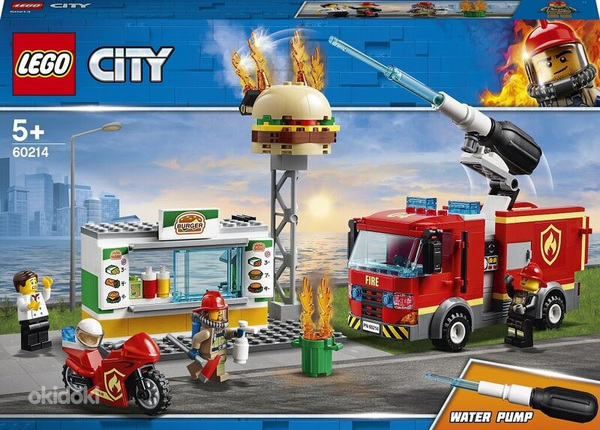 60214 LEGO® City Fire Тушение пожара в бургерной