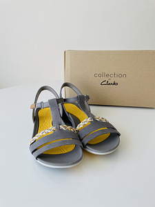 CLARKS sandaalid s.36. Nahk. Uued! (2 foto / 8)
