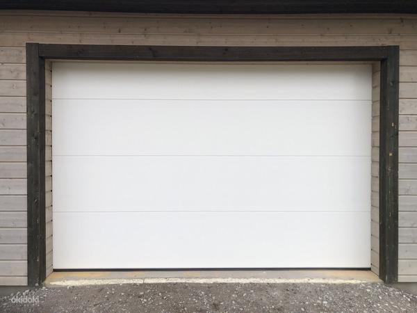 Kinema качественные гаражные ворота с автоматикой (фото #1)
