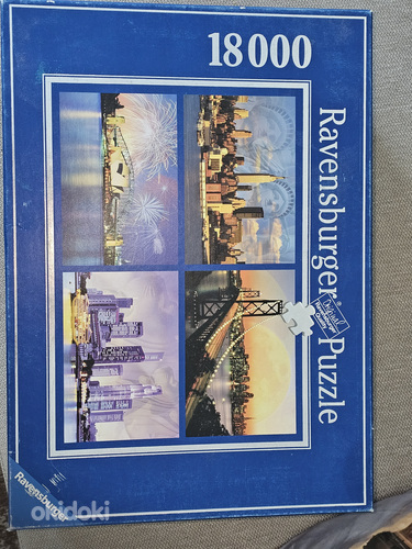Ravensburger 18000 puzzle. Mittekomplektne (foto #1)