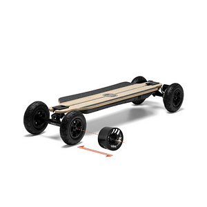 EVOLVE GTR BAMBOO 2 in 1 - ELEKTRIRULA (3 foto / 3)