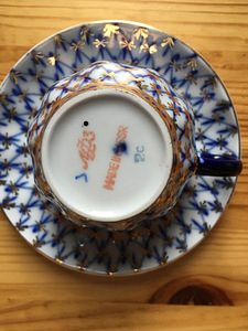 Lomonosov porcelain Cobalt võrk (4 foto / 4)