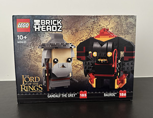 Lego Brickheadz LOTR Gandalf the Grey and Balrog (1 foto / 3)