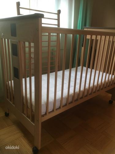 Детская кровать 120х60 + матрас гречка-кокос (фото #3)