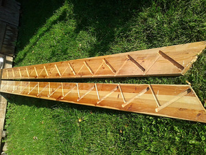 Части деревянной лестницы