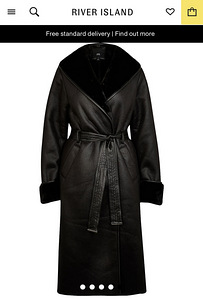 River Island polsterdatud mantel (1 foto / 2)