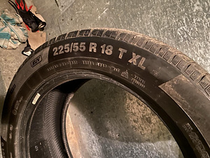 Rehvid Continental 225/55R 18, lamell, 4tk (4 foto / 4)
