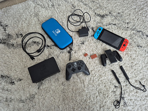 Nintendo Switch V2 + 256GB + 40 mängu (modifitseeritud) (2 foto / 5)