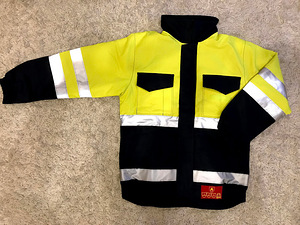 Uus neoonkollane L/52 soe kvaliteetne tööjope (1 foto / 2)