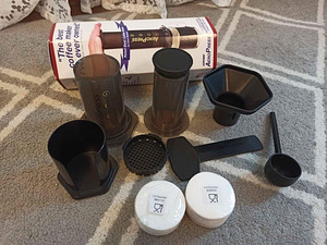 Aerobie Aeropress + lisa paberfiltrite pakk (1 foto / 3)