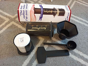 Aerobie Aeropress + lisa paberfiltrite pakk (2 foto / 3)