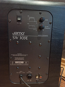 Jamo SW 303E bassikõlar (3 foto / 4)