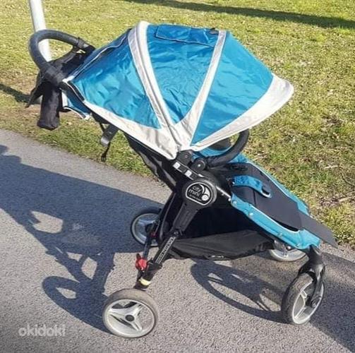 Baby jogger City Mini 4 wheel jalutuskäru, kergkäru + lisad! (foto #7)