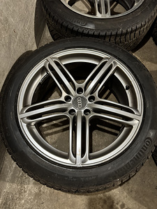 ‘19 5x112 диски Audi + 235/50/19 шины Continental (3 фото из 7)