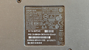 Dell WD19 dokkimisjaam + 130W toiteadapter (4 foto / 5)