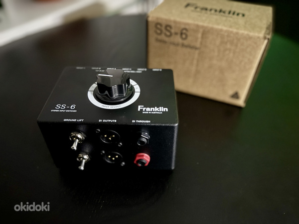Franklin Audio SS-6 Stereo Input Switcher DI - Tallinn