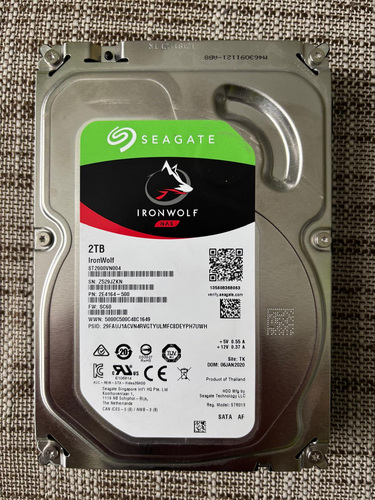 Seagate Ironwolf NAS 2TB SATA