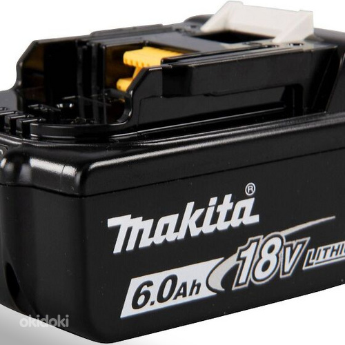 Новый аккумулятор MAKITA 18 В 6,0 Ач LI-ION BL1860B (фото #1)