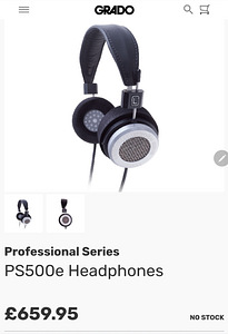 Grado PS500e professionaal series USA (2 foto / 5)